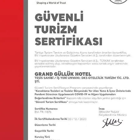 Grand Gulluk Center 3* Antalya